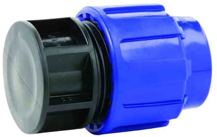 PE Eindkap 32mm - Klemschroefkoppeling voor Waterleiding