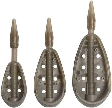 Vis Feeder - Lood Accessoire - Vissen Op Afstand - Verwisselbaar Systeem - 60g - Bruin