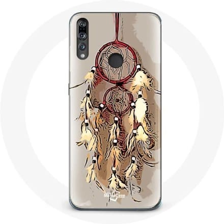 Coque - Huawei - P30 Lite - Attrape Rêve - Marron - Souple marron