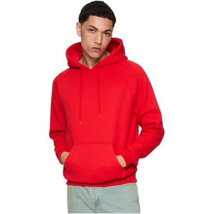 Urban Classics - Blank 2-Pack Hoodie/trui - S - Zwart/Rood