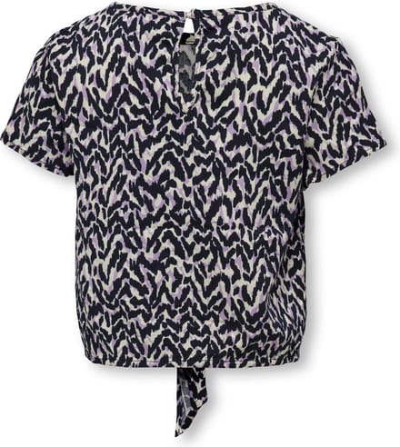 ONLY - T-shirt - Maat 164 - Meisjes - MARINE - Viscose