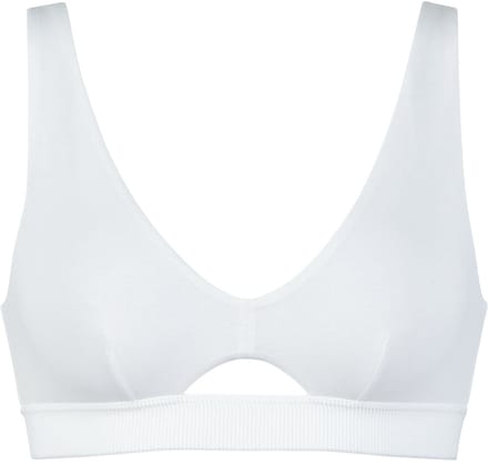 Naturana - Katoenen soft bh - 5735 - Wit - 75E
