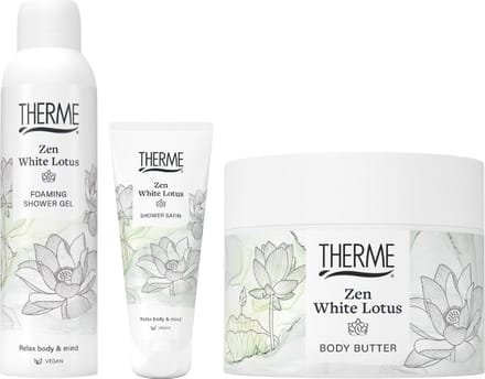Therme Cadeauset Zen White Lotus Douche & Body