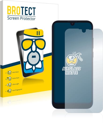 BROTECT - Screenprotector voor Motorola Moto E6s - Folie Beschermfolie Beschermglas matte