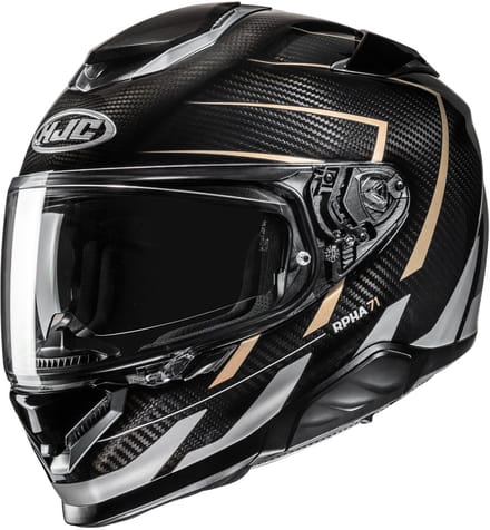 HJC RPHA 71 Carbon Cano Zwart Goud Zilver Integraalhelm - Helm