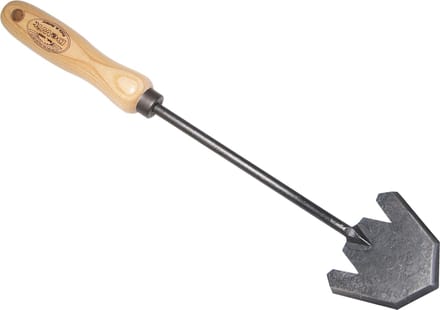 De Wit Gesmede handschoffel 8 cm met essenhouten handvat van 14 cm
