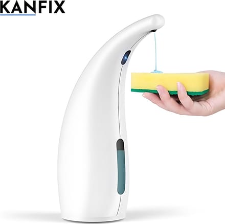 KanFix® Automatische Zeepdispenser - Zeeppompje - met Sensor - Zeep Dispenser - Wit