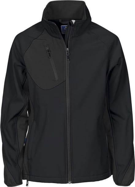ProJob 2423 DAMES SOFTSHELL 642423 - Zwart - S