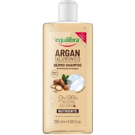 Equilibra Argan Shampoing Dermo Nourrissant Pour Cheveux 265Ml