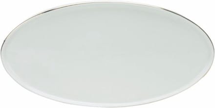 BRICARD LUNEL SCHAAL | 36 CM OVAAL ZILVER