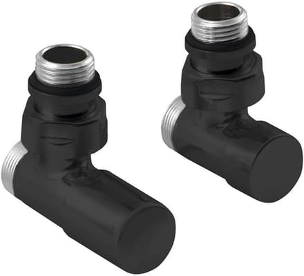 Sapho Compact - Aansluitset handmatige hoekstopkranen, rechts, chroom CP5115BS