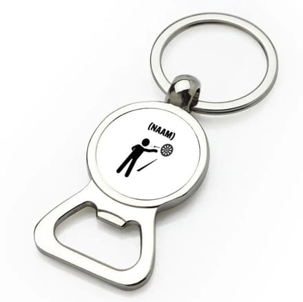 Akyol - darten met eigen naam flesopener - Dartbord - darter - sport - 9 bij 3 cm