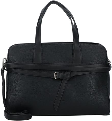 TOM TAILOR shopper handtas Freya Zip Shopper Black zwart