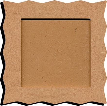 Gomille MDF lijst decoratie 22,5x22,5 cm creatief knutselen.
