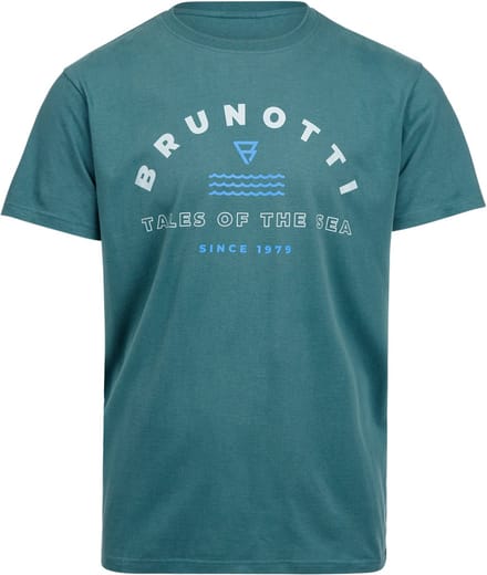 Brunotti - Leeway - T-Shirt Mediterranea - 100% Katoen - Regular Fit - L