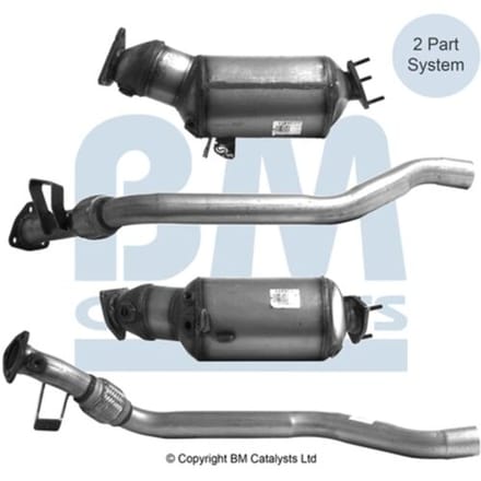 Roetfilter, uitlaatinstallatie BM CATALYSTS BM11402H