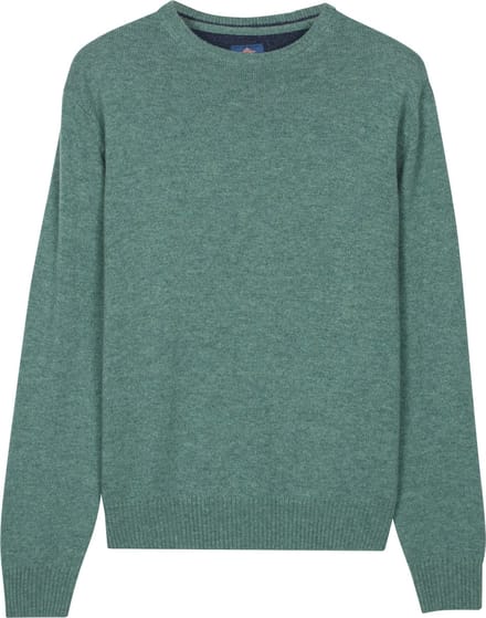 Baileys – Heren – Gebreide Pullover – Ronde hals – Regular fit – Trui – Donkergroen - 520092-735