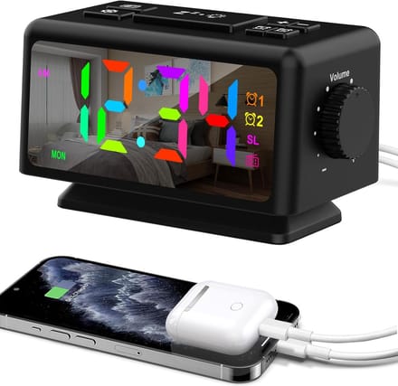 Klokradio met Wekker - Digitale Wekker - Wekkerradio - Slaapkamer