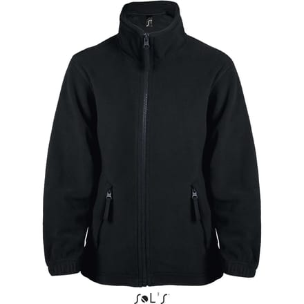 SOL'S Kids´ Fleecejacket North L742K - Black - 4 years (96/104)