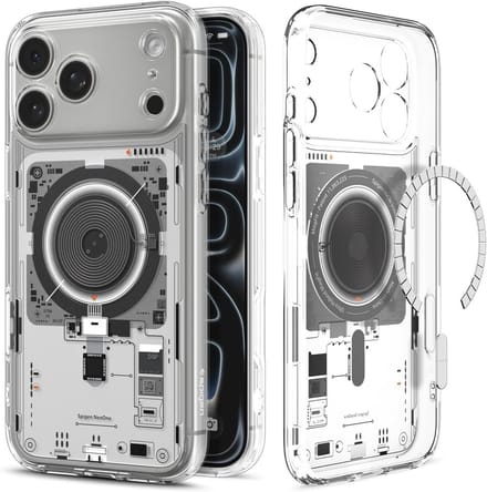 Spigen Geschikt voor Apple iPhone 17 Pro Max/18 Pro Max - Zero One Edition - Dura Clear Tech - Geschikt voor Mag - Back Cover Hoesje - Neo One