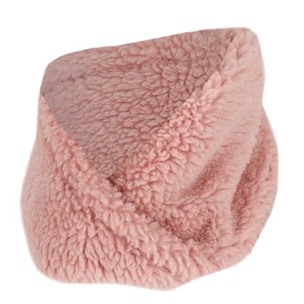 Colsjaal Meisjes - Teddy Wol - One Size - Licht Roze / 2/4 Jaar