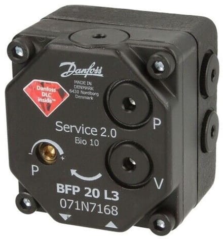 Danfoss Ölbrennerpumpe BFP 20 L 3 Drehrichirchtung links, 24 l/h, 1-stufig, 071N7168