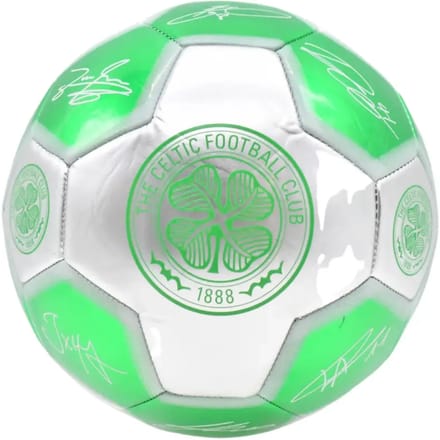 Celtic FC - voetbal met handtekeningen - maat 5