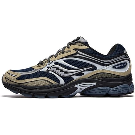 Saucony ProGrid Omni 9 Winter Tech Pack - Blauw Messing Unisex Sneakers S70837-2 42.5 black