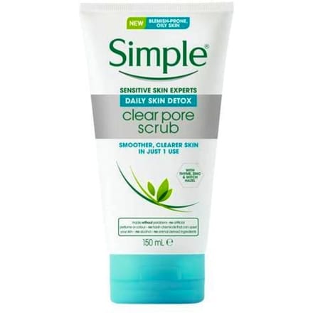 Simple Facial Scrub Clear Pore 150 ml