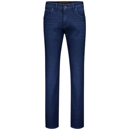 Gardeur Jeans Tucker Black Rivet Authentic Effects Comfort Stretch Dark Stone Od / male