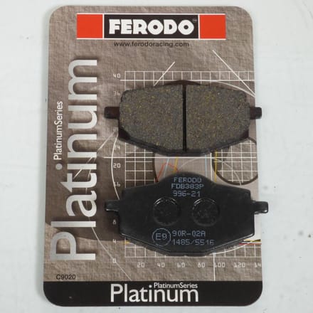 Plaquette de frein Ferodo pour Scooter Malaguti 125 Centro 2008 à 2009 840102 / AR Neuf