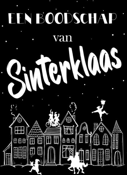 Sinterklaaskaarten 10 stuks - BOODSCHAP VAN SINTERKLAAS - A6 - Studio Juulz