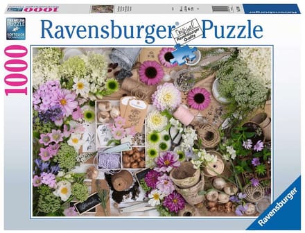 Ravensburger puzzel Voor de liefde van bloemen - Legpuzzel - 1000 stukjes