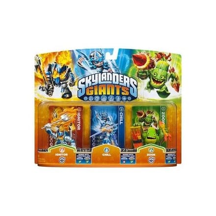 Activision Skylanders Giants Triple Pack-Ignitor Chill Zook (Diversen) Nieuw