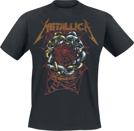 Metallica - Ruin/Struggle Heren T-shirt - S - Zwart