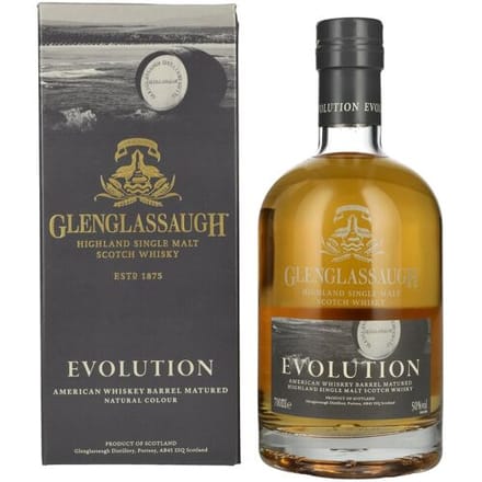 Glenglassaugh EVOLUTION Highland Single Malt Scotch Whisky 50% Vol. 0,7l in geschenkverpakking