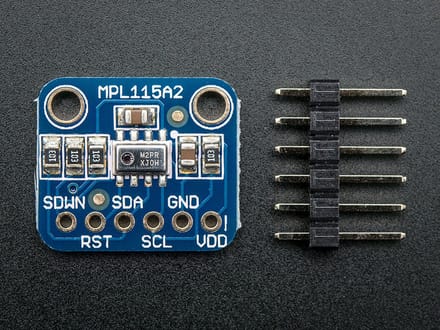 MPL115A2 I2C Barometer druk temperatuur sensor van Adafruit 992