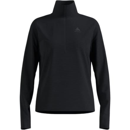 Odlo Essential Thermal Midlayer 1/2 Zip Dames - Zwart - Maat XL