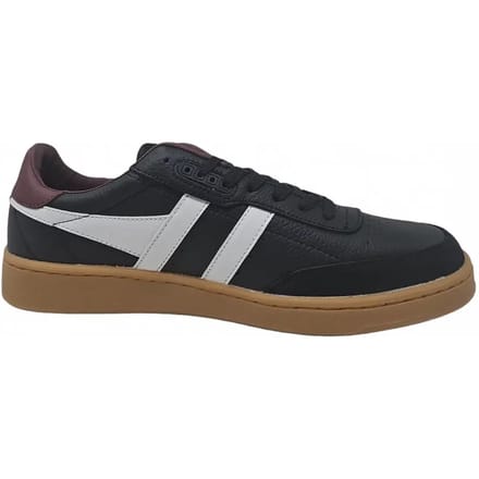 Gola Harrier Leather Sneaker Zwart-Wit