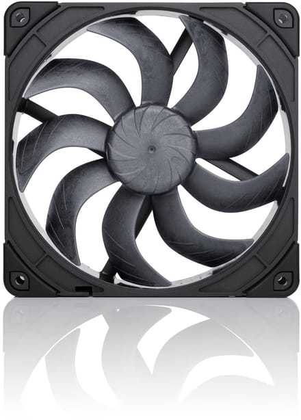 Noctua NF-A14x25 G2 PWM chromax.black - Case ventilator - 140mm - Black