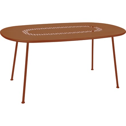 Fermob Lorette Tafel ovaal - E2 gekonfijte sinaasappel