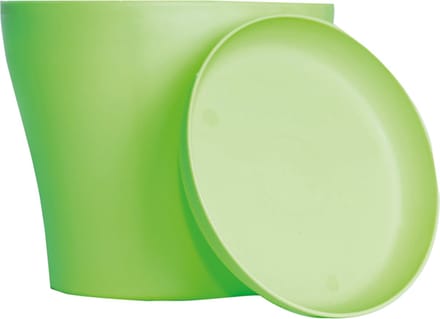 St. Helens Home & Garden Plastic plantenpot - 10,5x9cm - groen