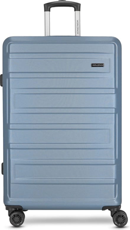 Worldpack New York 2.0 4 wielen Trolley L 76 cm - Harde bagage - Combinatieslot - blue-metallic