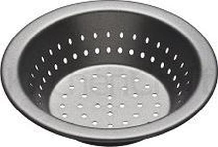 Ronde bakvorm met platte rand Geperforeerd, 10 cm - Masterclass