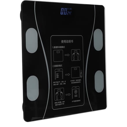 Balance Corporelle Intelligente Bluetooth Électronique Rechargeable à Domicile Précise Numérique Poids Graisse gray