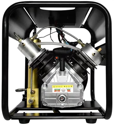 Hogedruk Compressor – Elektrische Luchtpomp – Duiktank Vuller – PCP Compressor – 300 Bar Max Werkdruk – 2,2 kW Motor