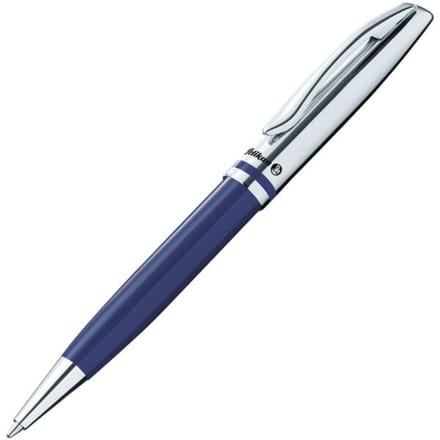 Pelikan Jazz Classic, Clip, Draai-intrekbare balpen, Navulbaar, Blauw, 1 stuk(s), Medium