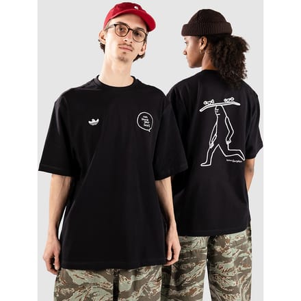 adidas Skateboarding Gonz Spot T-Shirt zwart