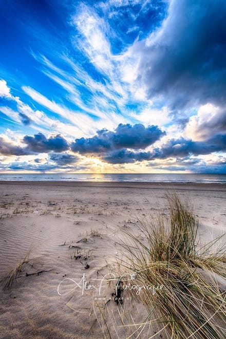 Foto op Canvas, Voorjaarsstrand 005 Staand (120x80cm)