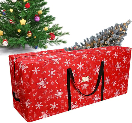 Kerstboom opbergtas, grote Oxford-stoof opslag, handgrepen, zware kerstboom tas